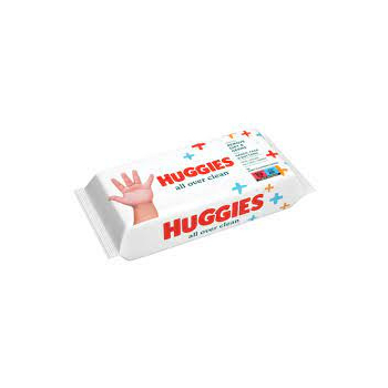 Huggie All Over Clean Chusteczki Nawilżone 56 szt.