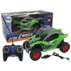 Terenowe Auto Cross Country Zdalnie Sterowane Pilot 27 MHz Zielone