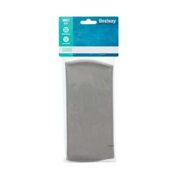 Czepek Kąpielowy Silikonowy Srebrny Bestway 26006