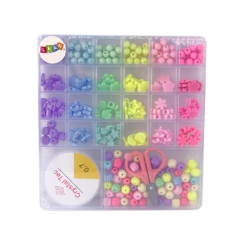 Zestaw Koralików Do Robienia Biżuterii 6 Kolorów