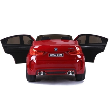 Auto na Akumulator Nowe BMW X6M Czerwone Lakierowane