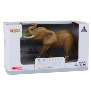 Figurka Kolekcjonerska Słoń Afrykański Z Podniesioną Trąbą Safari