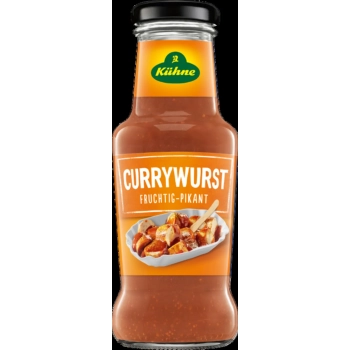 Kühne Currywurst Pikant Sos 250 ml