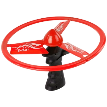 Latający Dysk Ufo Wyrzutnia Czerwony