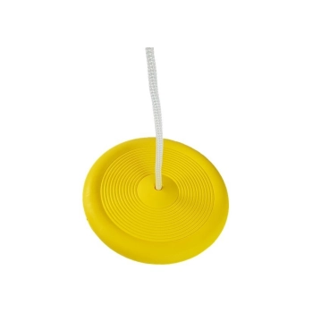 Huśtawka Okrągła Talerz Ogrodowa Dla Dzieci 423 żółta