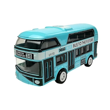 Piętrowy Autobus Napęd Naciągowy 4 Kolorów