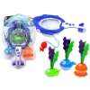 Zabawki Do Kąpieli Sitko Kosz 2w1 Rekin Rybki z Glonami