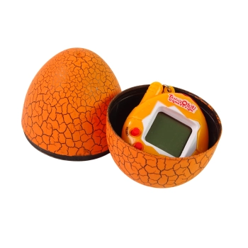 Tamagotchi w Jajku Gra Elektroniczne Zwierzątko Pomarańczowe