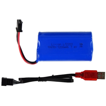 Auto Off- Road R/C 2.4G Climbing Car 1:8 Czerwony 4x4