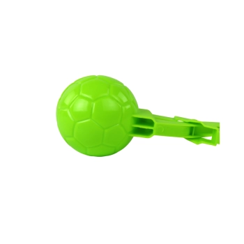 Śnieżkomat Maszynka do Kulek Śnieżnych Wzór Piłki Zielona 20cm x 5cm x 5cm