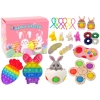Zestaw Zabawek Wielkanocnych Fidget Toys Pop It 25 Elementów