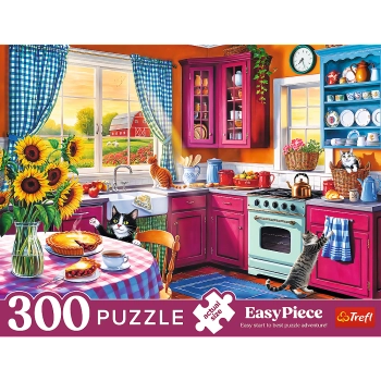 Puzzle - 300 EasyPiece - Poranek w kuchni - Trefl 23102