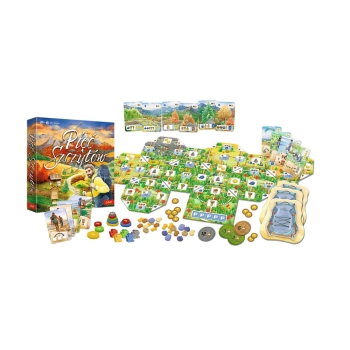 Gra rodzinna Pięć Szczytów Górskie Wędrówki Trefl 02517