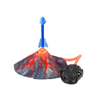 Zestaw Do Gry Regulowana Wyrzutnia Rakiet Dinozaury Wulkan