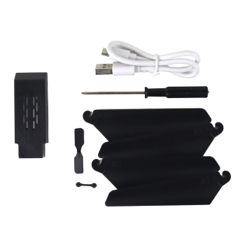 Aluminiowy Helikopter RC 2.4G Niebieski 15 Minut Lotu