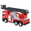 Wóz Strażacki Czerwony Z Wysuwana Drabiną Wysięgnik