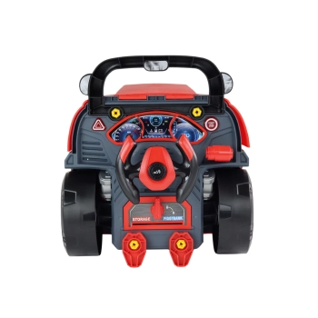 Silnik Ciężarówka Do Rozkręcania Zestaw Majsterkowicza Czerwony Warsztat