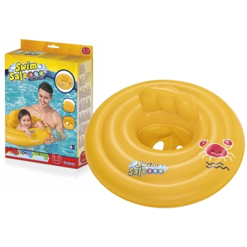 Siedzisko Do Pływania Dla Najmłodszych Kółko Swim Safe Step A 69cm Bestway 32096