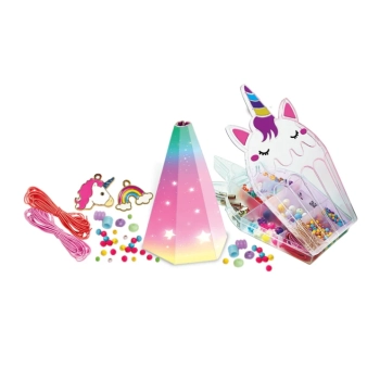 Crazy Chic Zestaw Koralików Bransoletki z Jednorożcem Clementoni 50882