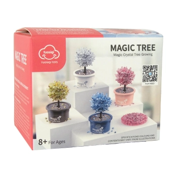 Magiczne Drzewko Hodowla Kryształów Doświadczenia Różowe