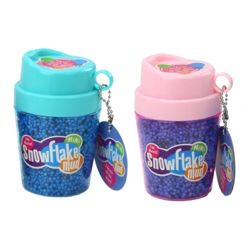 Squishy Kulki Styropianowe Masa w Kubeczku Niebieski