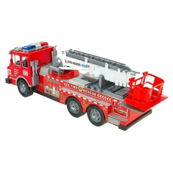 Duży Zestaw Straż Pożarna Wóz Strażacki Figurki Quad Kask Dla Dziecka