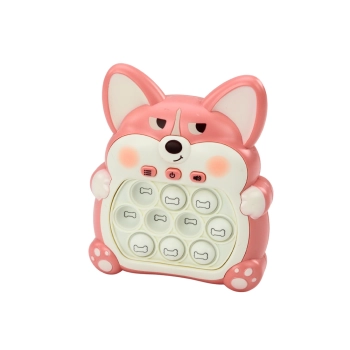 Gra Zręcznościowa Konsola Pop-It Lisek 7 Trybów Gry Różowy Sensoryczna