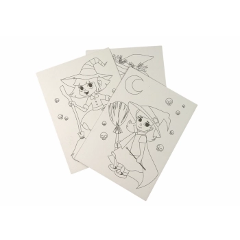 Zdrapywanka Kolorowanka Dla Dzieci Magia Czarownica