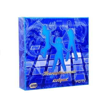 Mata Taneczna Do Tańczenia USB CD 80 cm x 90 cm