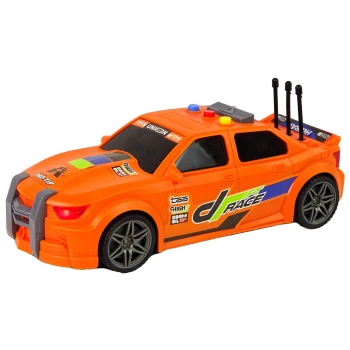 Samochód Sportowy Wyścigowy Światła Dźwięki Pomarańczowy 1:16