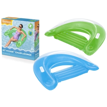 Dmuchany Fotel Wodny 152cm x 99cm Bestway 43118 Niebieski Zielony