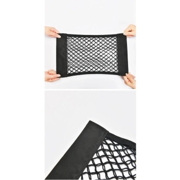 Siatka Do Bagażnika Auta Organizer Torba Na Wkręty Mocna Kieszeń 20 x 26cm