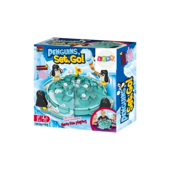 Gra Zręcznościowa Pingwiny na Lodowcu Podbijanie Piłek