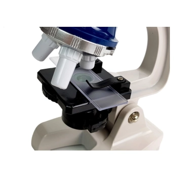 Duża Walizka Naukowca Mikroskop Dziecięcy Edukacyjny 100x 400x 1200x