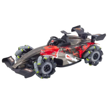 Wyścigówka Zdalnie Sterowana RC 1:10 Światła Dźwięki Para Wodna Czerwona