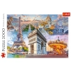 Puzzle - 2000 - Weekend w Paryżu - Trefl 27125