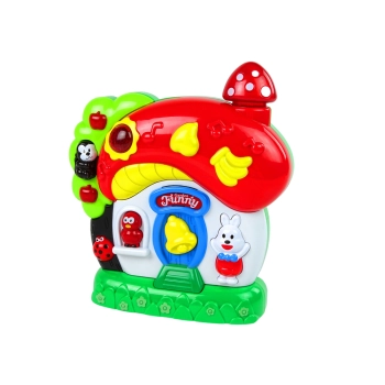 Grający Muzyczny Domek Dla Niemowląt Zwierzątka