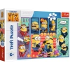 Puzzle - 160 - Minionkowa radość - Gru i Minionki: Pod przykrywką - Trefl 15423