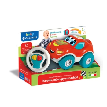 Zdalnie Sterowany Mówiący Karolek Samochód Na Pilota Język Polski Clementoni 50803