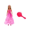 Lalka Anlily Syrenia Księżniczka Różowa Sukienka Szczotka
