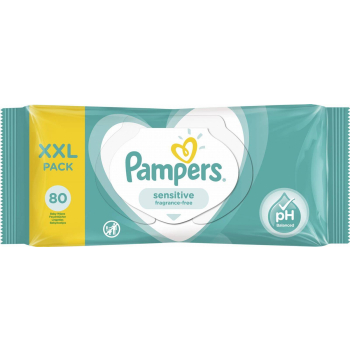 Pampers chusteczki Sensitive XXL PACK 80 szt