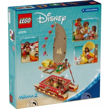 LEGO 43270 DISNEY PRINCESS Kajakowa przygoda Vaiany
