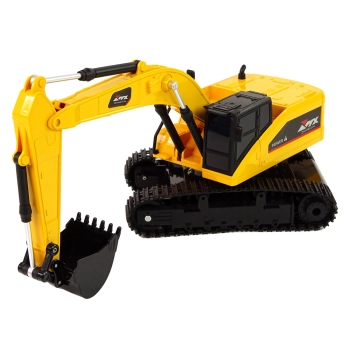 Żółta Koparka Gąsienicowa Zdalnie Sterowana
