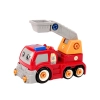 Ciężarówka Z Wysięgnikiem Kreskówkowa Do Rozkręcania DIY Czerwony