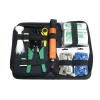 Komplet Narzędzi Sieciowych 19w1 Tester Zaciskarka Kabli