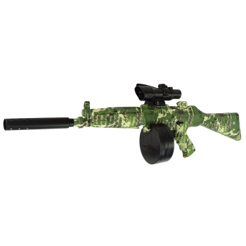 Karabin Pistolet Kulki Żelowe Zielony Automat MP5