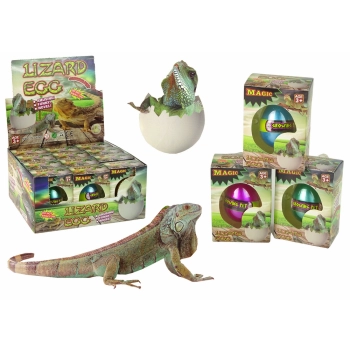 Wykluwające się Magiczne Jajko Jaszczurka Rosnące 6 cm