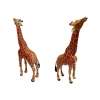 Żyrafy Figurki Edukacyjne Rodzina 3 sztuki + Tło Afryka