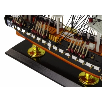 Statek Figurka Żaglówka Figurka Model Kolekcjonerski U.S.S. Constitution