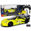 Auto Sportowe Wyścigowe R/C 1:18 Corvette C6.R Żółty 2.4 G Światła